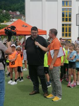 Zbrane je nagovoril tudi župan Tomaž Vencelj